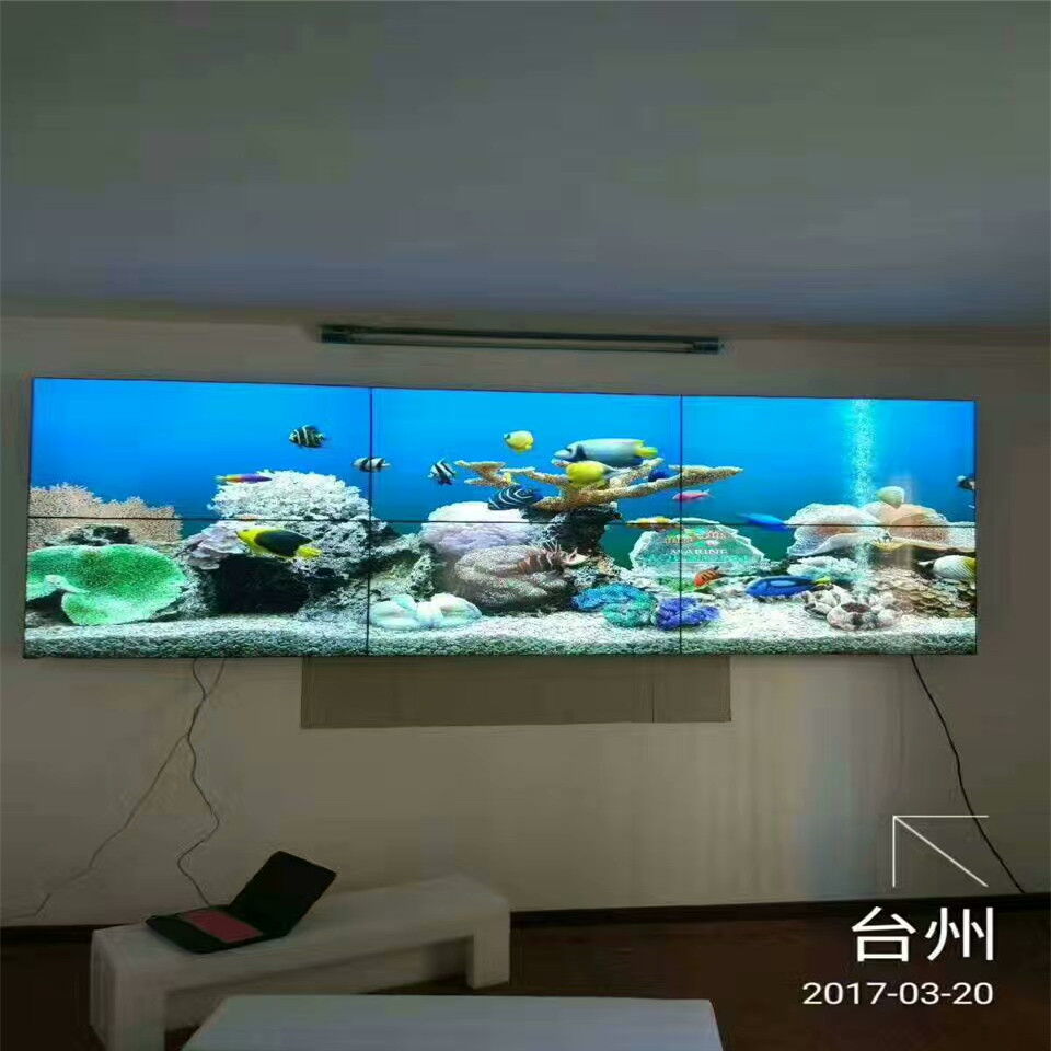 华东 浙江台州 三星46寸液晶拼接屏拼接墙3.5毫米